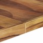 vidaXL Τραπεζαρία 140 x 140 x 75 εκ. Μασίφ Ξύλο και Φινίρισμα Sheesham