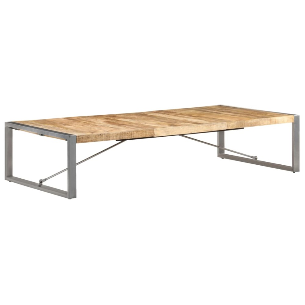 vidaXL Τραπεζάκι Σαλονιού 180 x 90 x 40 εκ. Ακατέργαστο Ξύλο Μάνγκο