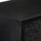 vidaXL Ντουλάπι Μαύρο 60 x 30 x 120 εκ από Μασίφ Ξύλο Ακακίας & Μάνγκο