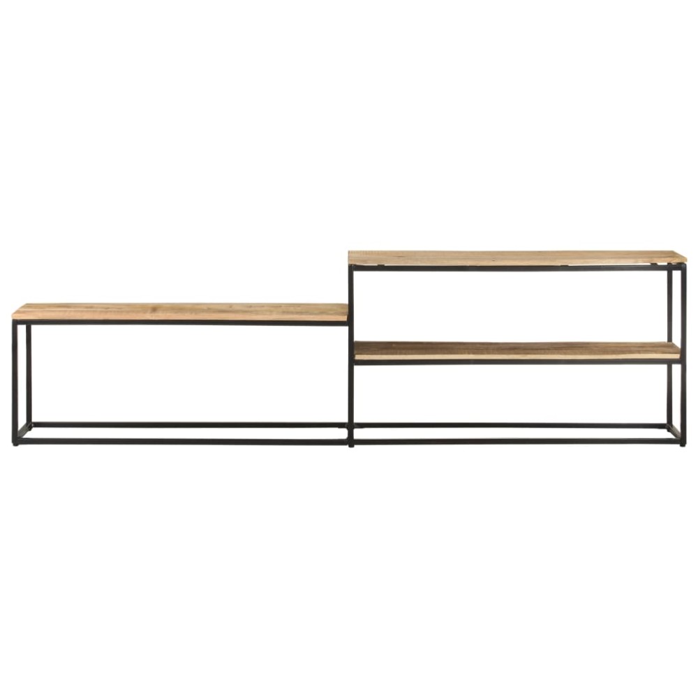 vidaXL Έπιπλο Τηλεόρασης 180 x 30 x 50 εκ. από Ακατέργαστο Ξύλο Μάνγκο
