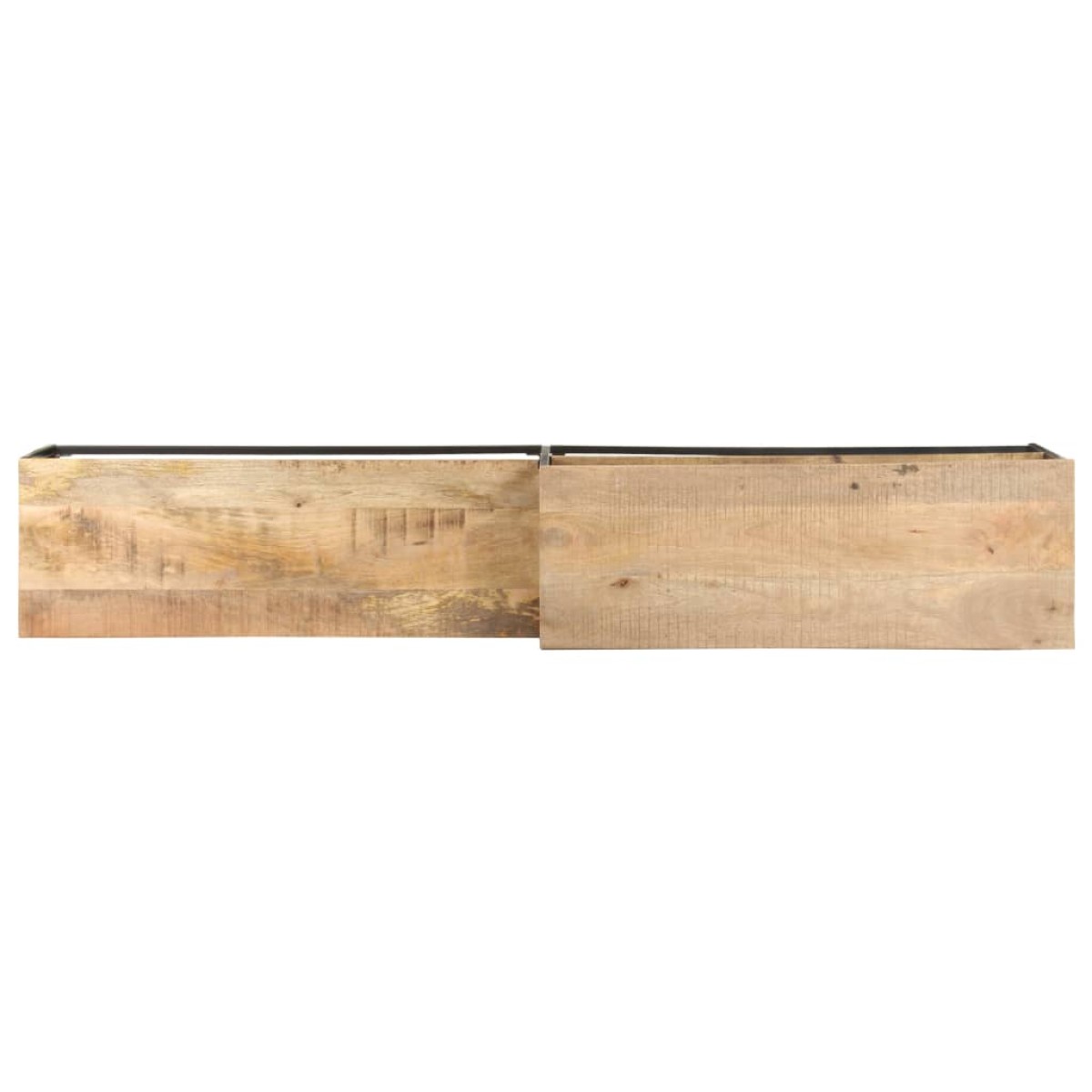 vidaXL Έπιπλο Τηλεόρασης 180 x 30 x 50 εκ. από Ακατέργαστο Ξύλο Μάνγκο