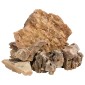vidaXL Πέτρες Dragon Stones Καφέ 25 κιλά 5-30 εκ.