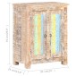 vidaXL Ντουλάπι 61 x 35 x 76 εκ. από Ακατέργαστο Ξύλο Ακακίας