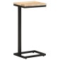 vidaXL Τραπέζια Βοηθητικά 2 τεμ. 31,5x24,5x64,5 εκ. Ακατ. Ξύλο Μάνγκο