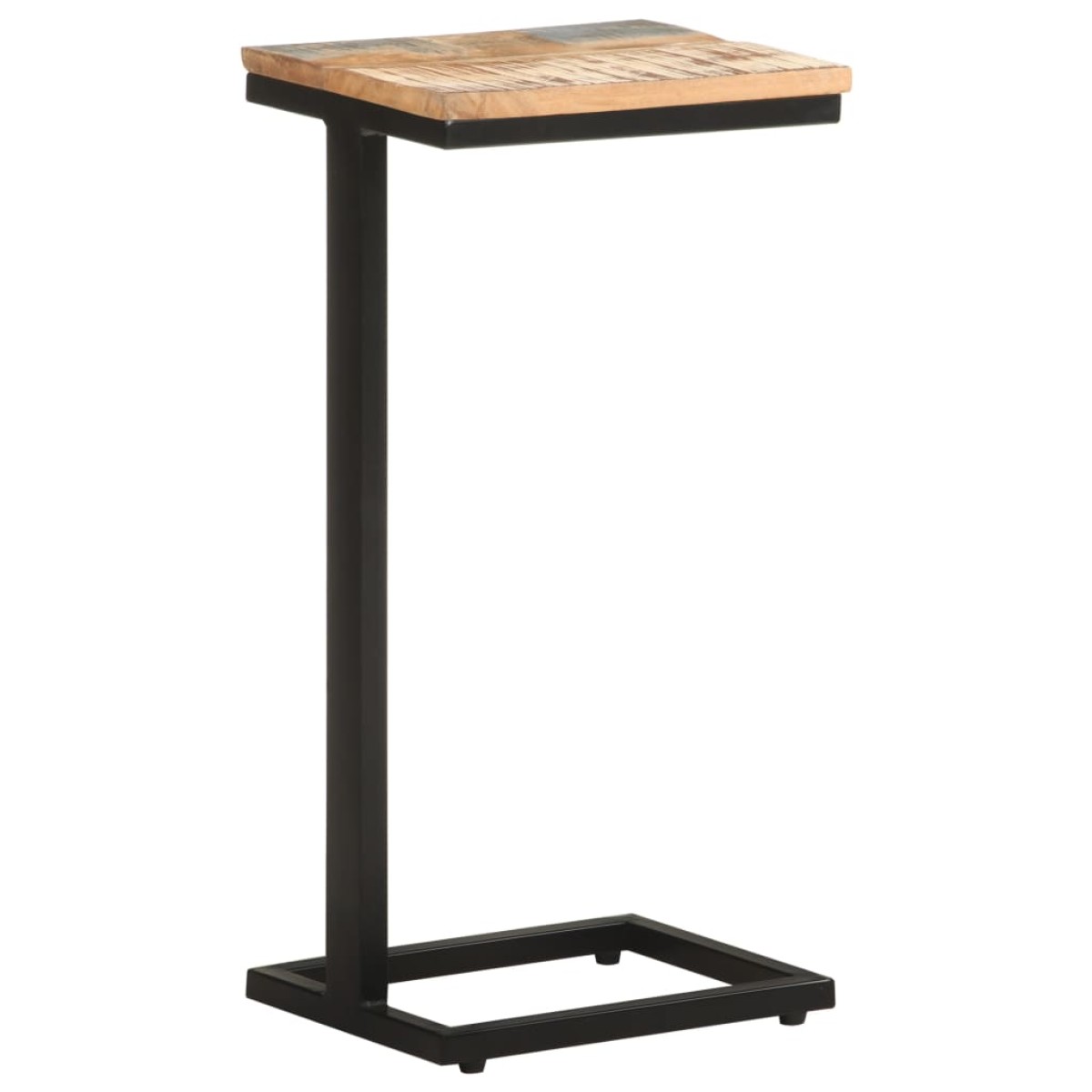 vidaXL Τραπέζια Βοηθητικά 2 τεμ. 31,5x24,5x64,5 εκ. Μασίφ Ανακ. Ξύλο