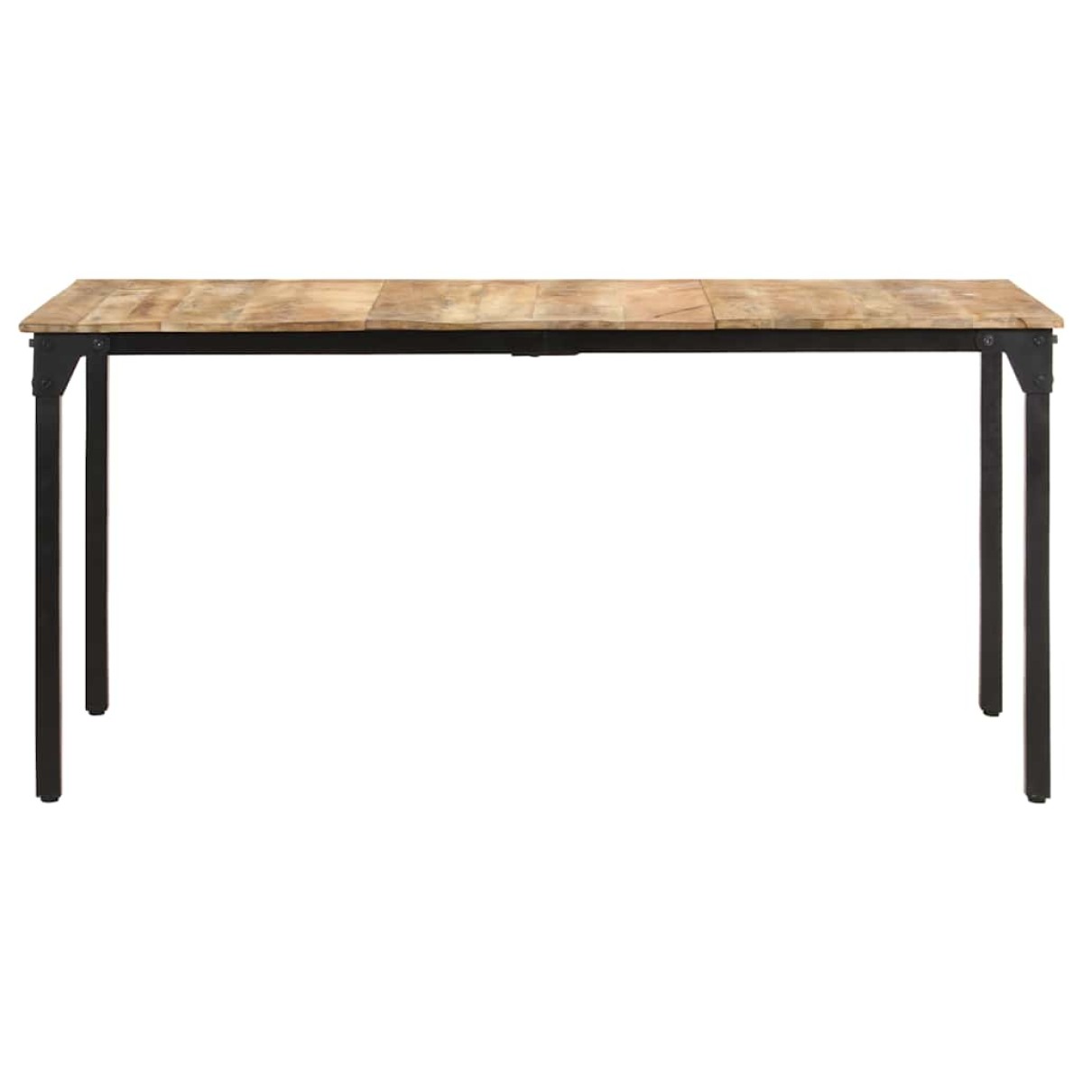 vidaXL Τραπεζαρία 160 x 80 x 76 εκ. από Ακατέργαστο Ξύλο Μάνγκο