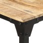 vidaXL Τραπεζαρία 160 x 80 x 76 εκ. από Ακατέργαστο Ξύλο Μάνγκο