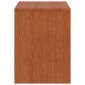 vidaXL Κομοδίνα 2 τεμ. Καφέ Μελί 35 x 30 x 40 εκ. Μασίφ Ξύλο Πεύκου
