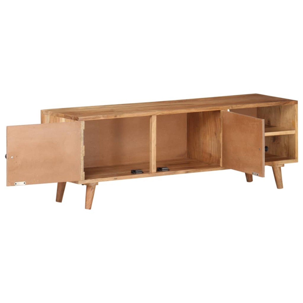vidaXL Έπιπλο Τηλεόρασης 115 x 30 x 39 εκ. από Μασίφ Ξύλο Ακακίας