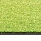 vidaXL Πατάκι Εισόδου Πλενόμενο Πράσινο 40 x 60 εκ.
