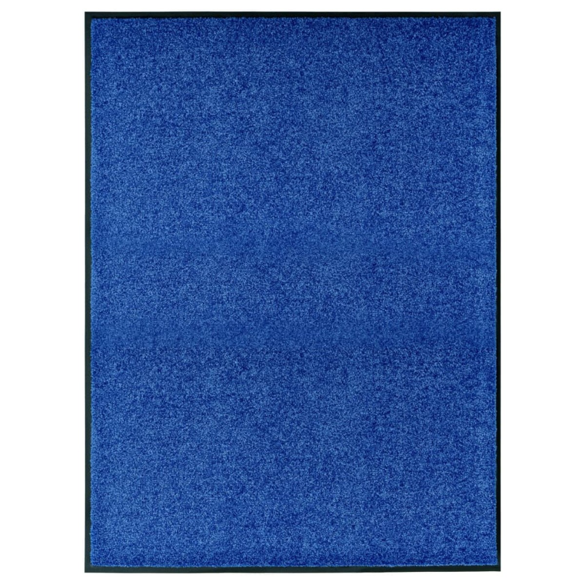 vidaXL Πατάκι Εισόδου Πλενόμενο Μπλε 90 x 120 εκ.