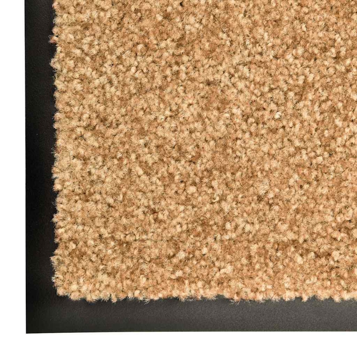 vidaXL Πατάκι Εισόδου Πλενόμενο Κρεμ 90 x 150 εκ.