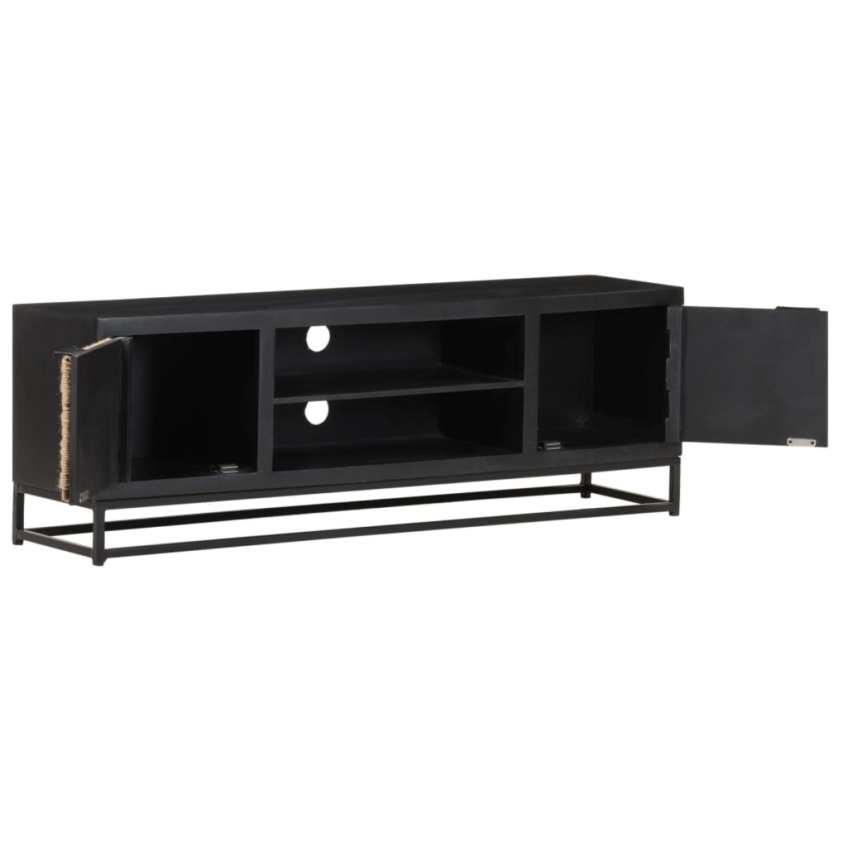 vidaXL Έπιπλο Τηλεόρασης 120 x 30 x 40 εκ. από Μασίφ Ξύλο Μάνγκο
