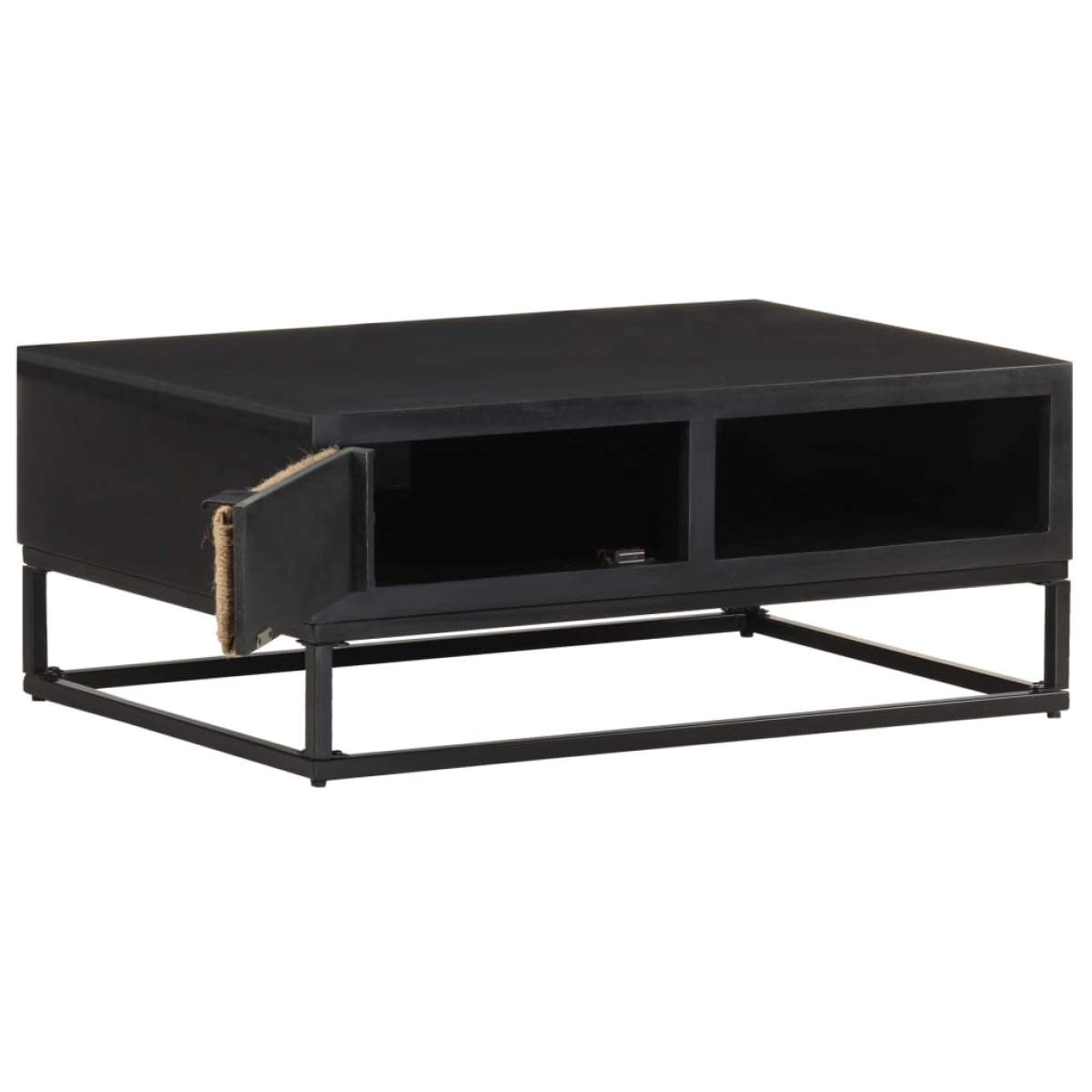 vidaXL Τραπεζάκι Σαλονιού 90 x 60 x 35 εκ. από Μασίφ Ξύλο Μάνγκο
