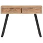 vidaXL Τραπέζι Κονσόλα Live Edge 100x35x76 εκ. από Μασίφ Ξύλο Ακακίας