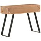 vidaXL Τραπέζι Κονσόλα Live Edge 100x35x76 εκ. από Μασίφ Ξύλο Ακακίας