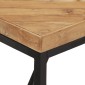 vidaXL Τραπεζαρία 120 x 60 x 76 εκ. από Μασίφ Ξύλο Ακακίας/Ξύλο Μάνγκο