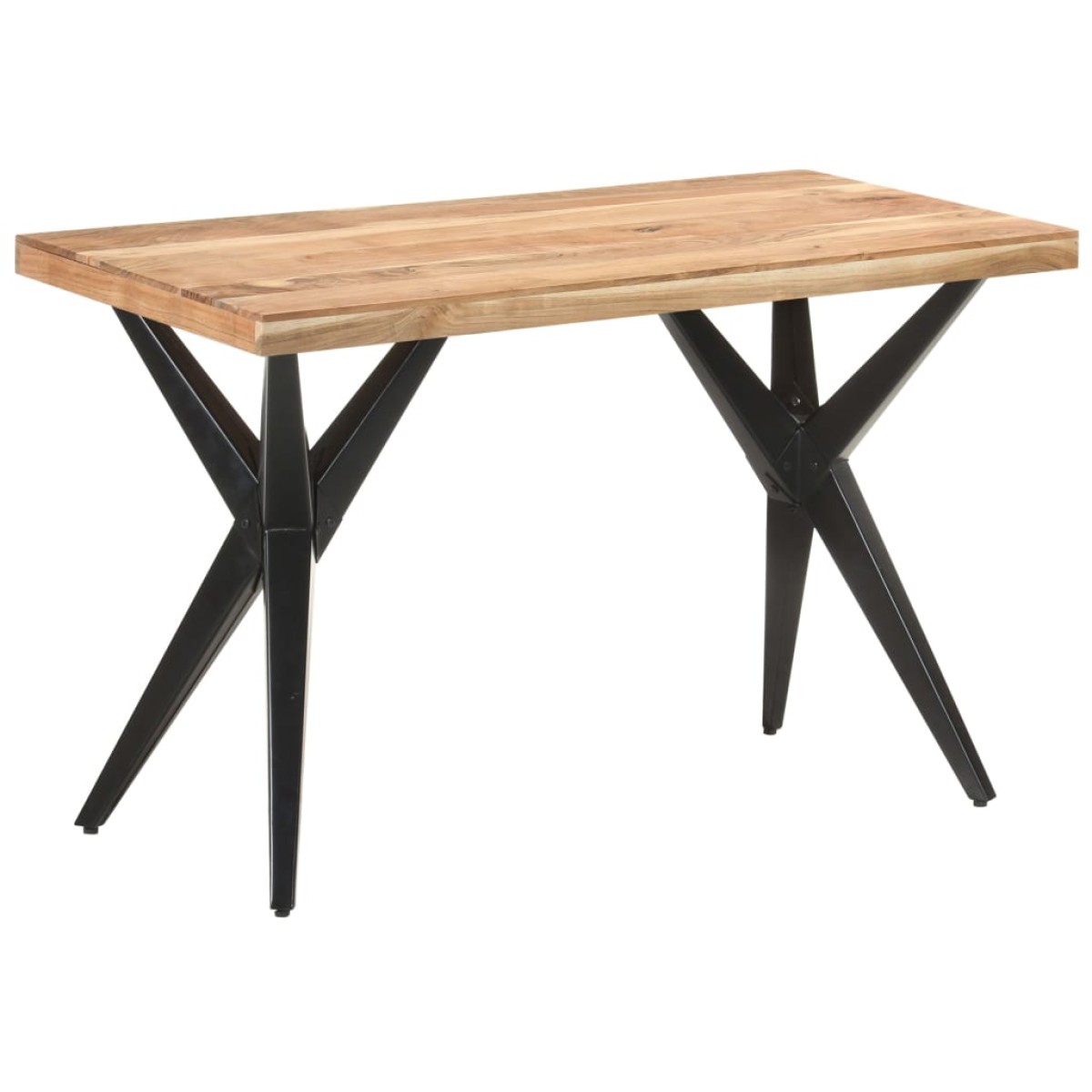 vidaXL Τραπεζαρία 120 x 60 x 76 εκ. από Μασίφ Ξύλο Ακακίας
