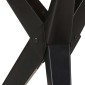 vidaXL Τραπεζαρία 160 x 80 x 76 εκ. από Μασίφ Ξύλο Ακακίας