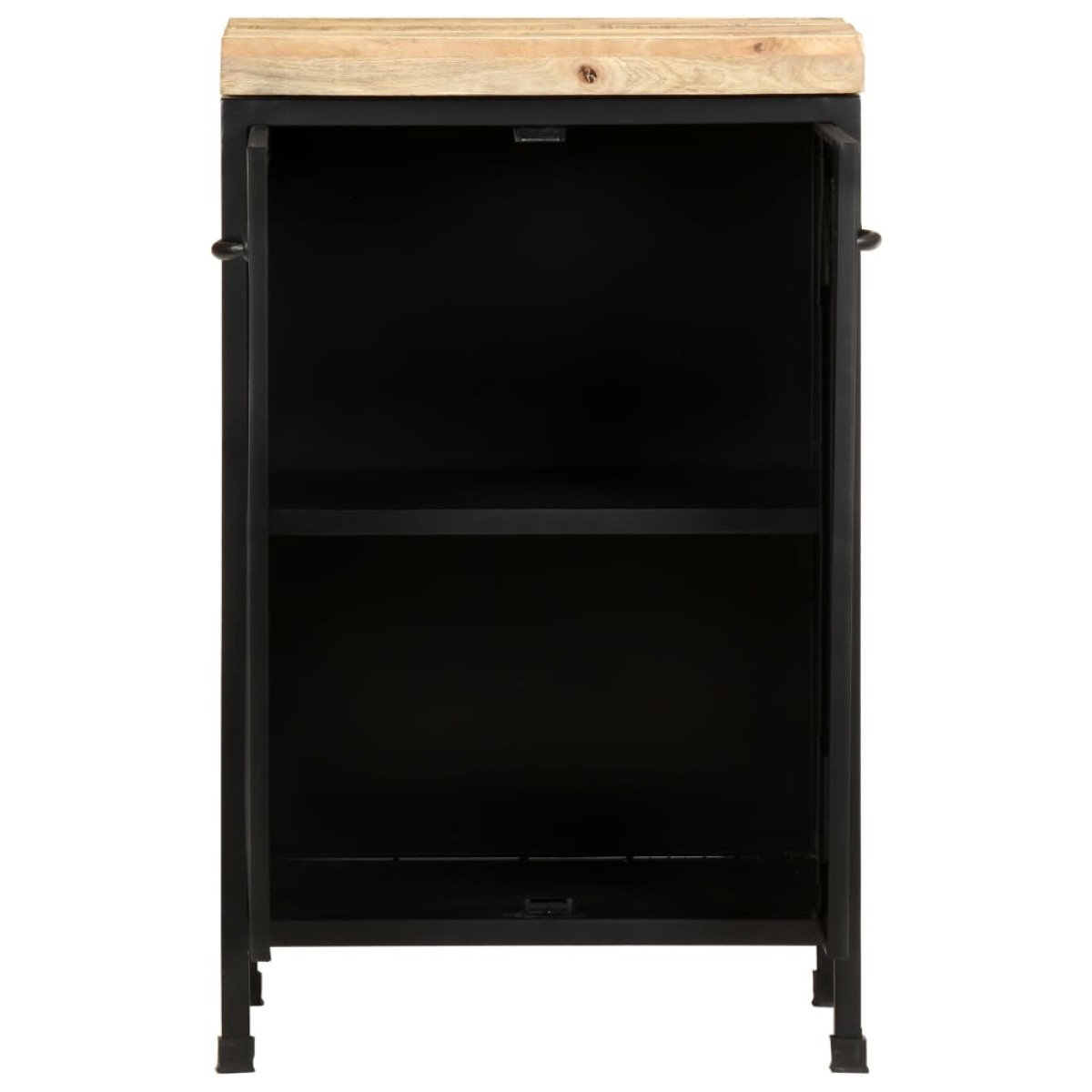 vidaXL Ντουλάπι 47 x 35 x 76 εκ. από Ακατέργαστο Ξύλο Μάνγκο