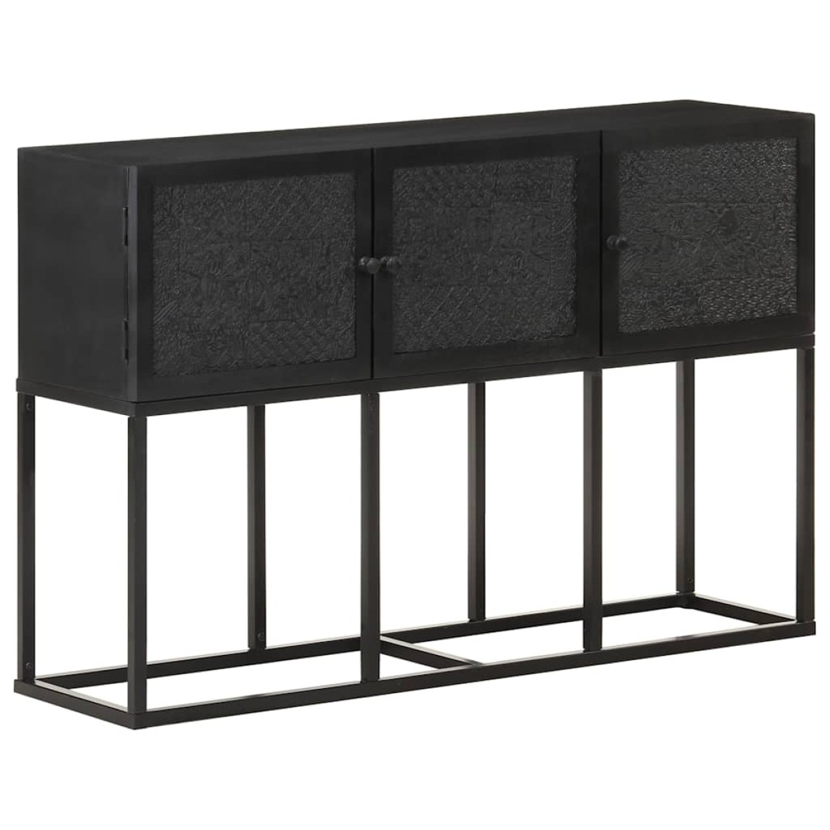 vidaXL Κονσόλα 115 x 30 x 76 εκ. από Μασίφ Ξύλο Μάνγκο