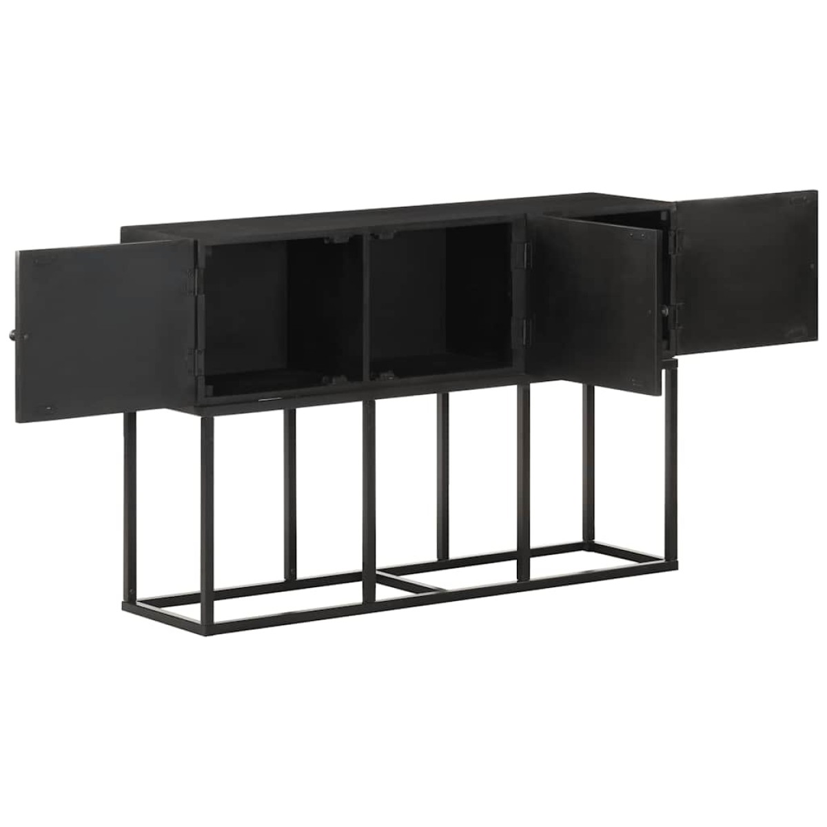vidaXL Κονσόλα 115 x 30 x 76 εκ. από Μασίφ Ξύλο Μάνγκο