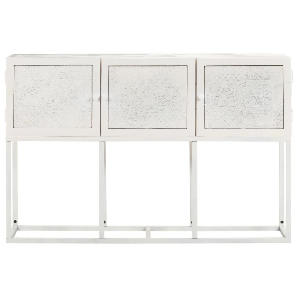 vidaXL Κονσόλα 115 x 30 x 76 εκ. από Μασίφ Ξύλο Μάνγκο