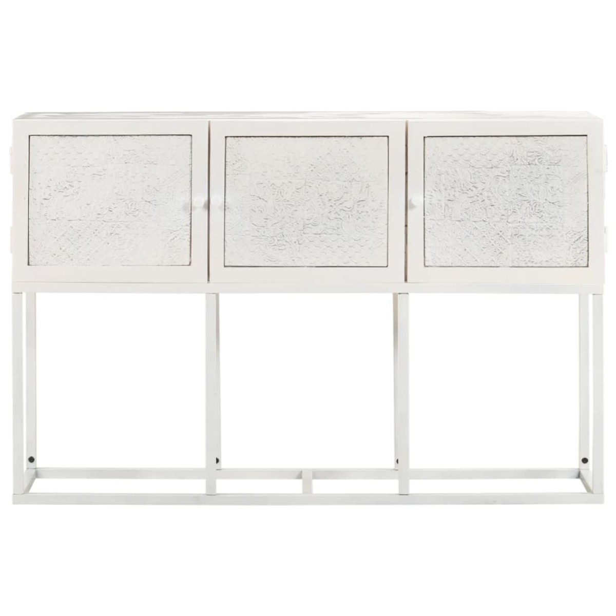 vidaXL Κονσόλα 115 x 30 x 76 εκ. από Μασίφ Ξύλο Μάνγκο