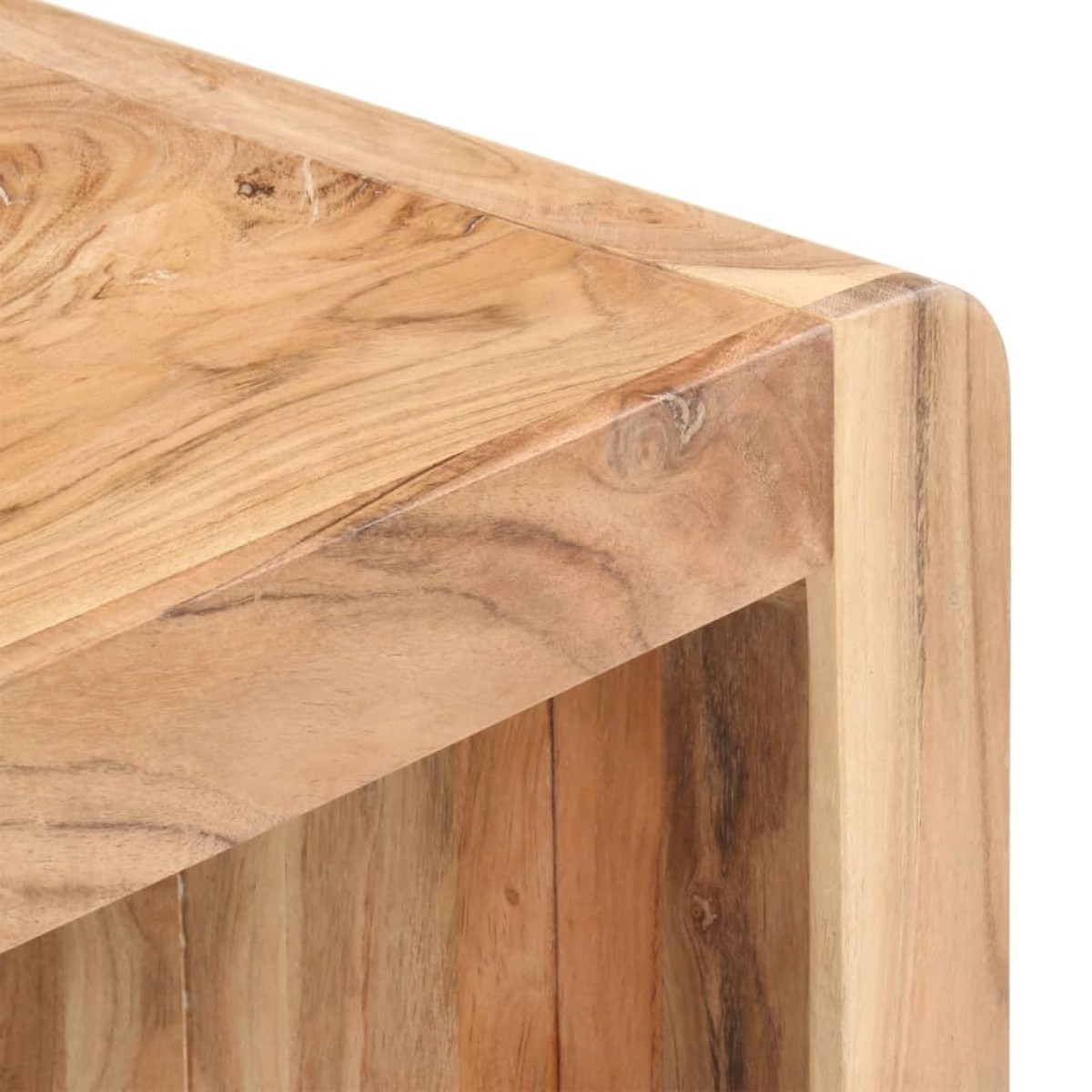vidaXL Πάγκος 110 x 38 x 46 εκ. από Μασίφ Ξύλο Ακακίας