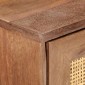 vidaXL Ντουλάπι 61 x 35 x 76 εκ. από Μασίφ Ξύλο Μάνγκο