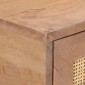 vidaXL Τραπέζι Κονσόλα 100 x 35 x 76 εκ. από Μασίφ Ξύλο Μάνγκο