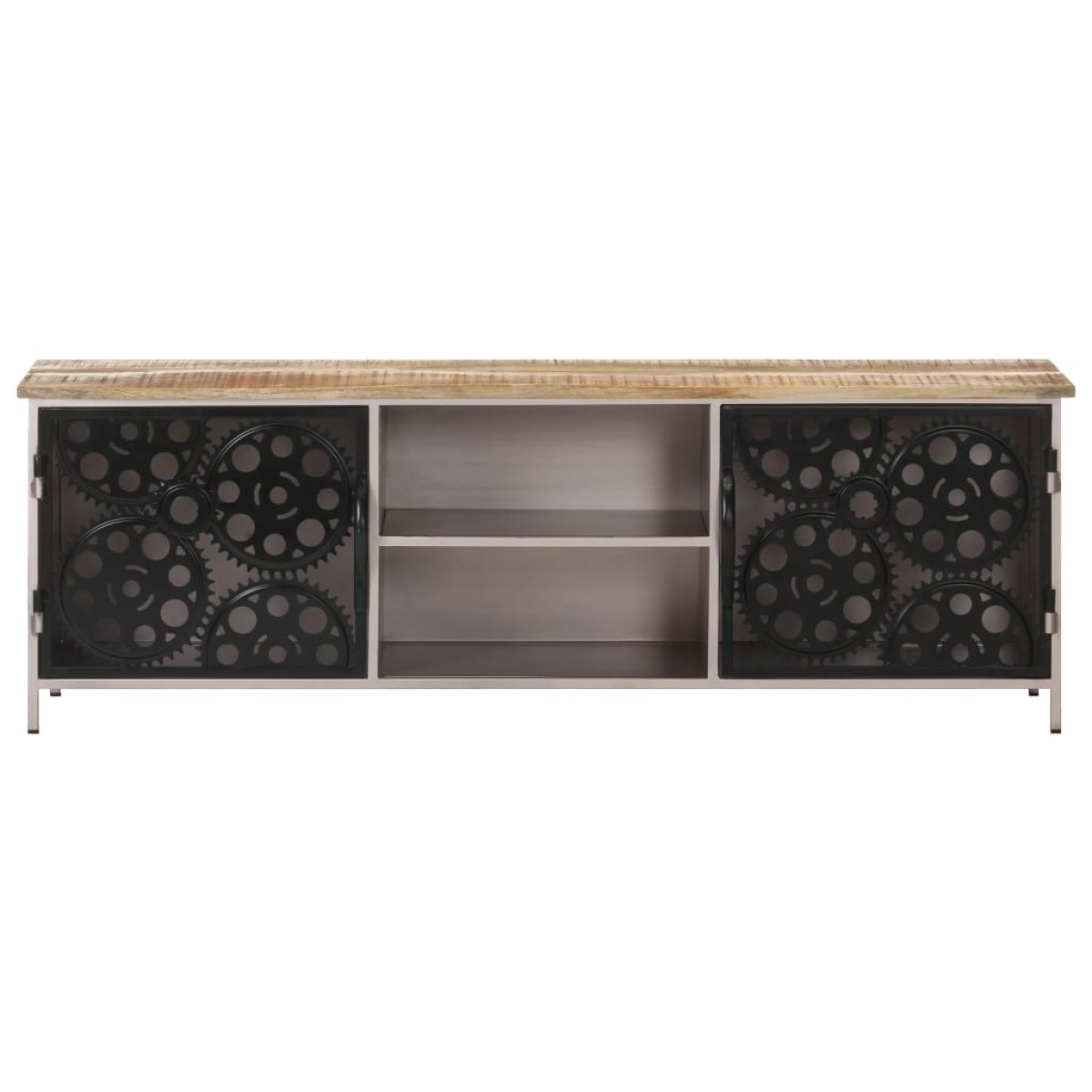 vidaXL Έπιπλο Τηλεόρασης 120 x 30 x 40 εκ. από Ακατέργαστο Ξύλο Μάνγκο
