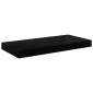 vidaXL Ράφι Τοίχου Γυαλιστερό Μαύρο 50 x 23 x 3,8 εκ. MDF