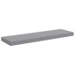vidaXL Ράφι Τοίχου Γκρι 80x23,5x3,8 εκ. MDF