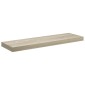 vidaXL Ράφι Τοίχου Χρώμα Δρυός 80x23,5x3,8 εκ. MDF