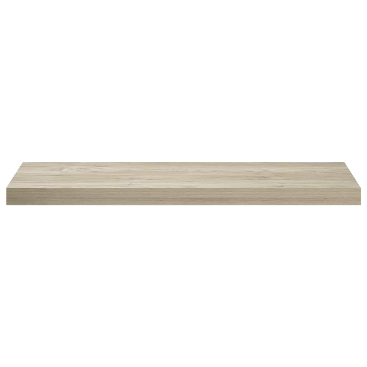 vidaXL Ράφι Τοίχου Χρώμα Δρυός 80x23,5x3,8 εκ. MDF