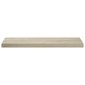 vidaXL Ράφι Τοίχου Χρώμα Δρυός 80x23,5x3,8 εκ. MDF