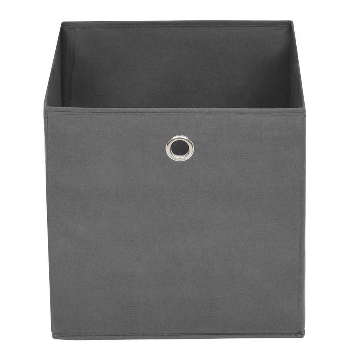 vidaXL Κουτιά Αποθήκευσης 4 τεμ. Γκρι 28x28x28 εκ. Ύφασμα Non-woven
