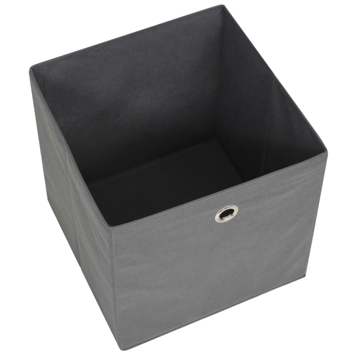 vidaXL Κουτιά Αποθήκευσης 10τεμ Γκρι 28x28x28εκ Ύφασμα Non-woven