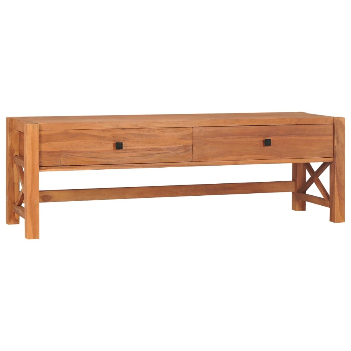 vidaXL Έπιπλο Τηλεόρασης 140 x 40 x 45 εκ. από Ξύλο Teak