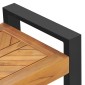 vidaXL Παγκάκι 120 εκ. από Μασίφ Ξύλο Teak