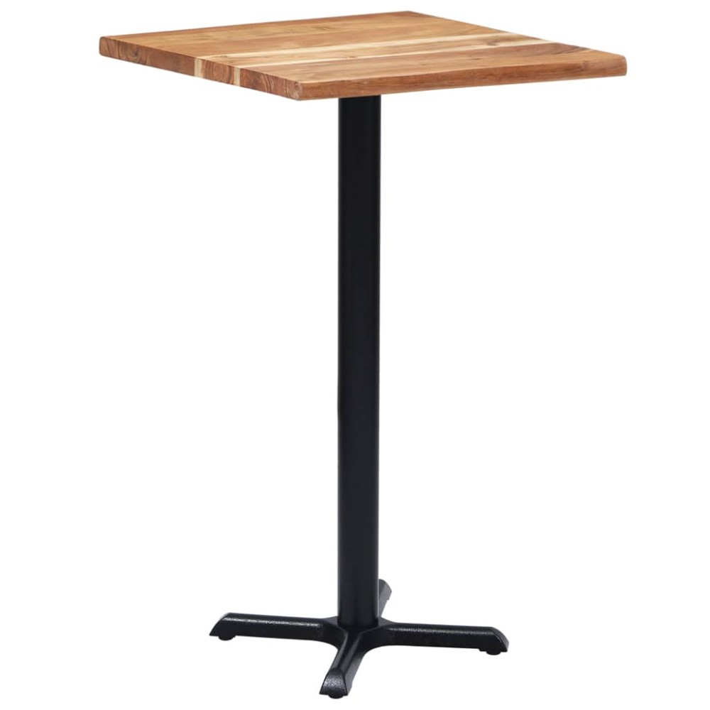 vidaXL Πόδι Τραπεζιού Bistro Μαύρο 56 x 56 x 107 εκ. από Χυτοσίδηρο