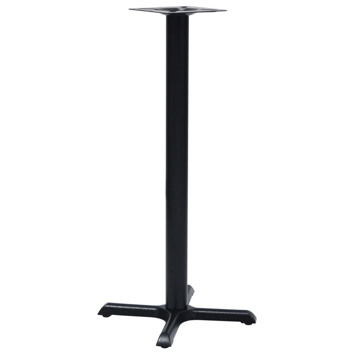 vidaXL Πόδι Τραπεζιού Bistro Μαύρο 56 x 56 x 107 εκ. από Χυτοσίδηρο
