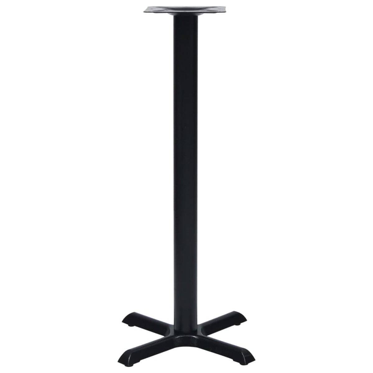 vidaXL Πόδι Τραπεζιού Bistro Μαύρο 56 x 56 x 107 εκ. από Χυτοσίδηρο