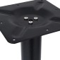 vidaXL Πόδι Τραπεζιού Bistro Μαύρο 56 x 56 x 107 εκ. από Χυτοσίδηρο