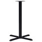 vidaXL Πόδι Τραπεζιού Bistro Μαύρο 76 x 76 x 107 εκ. από Χυτοσίδηρο