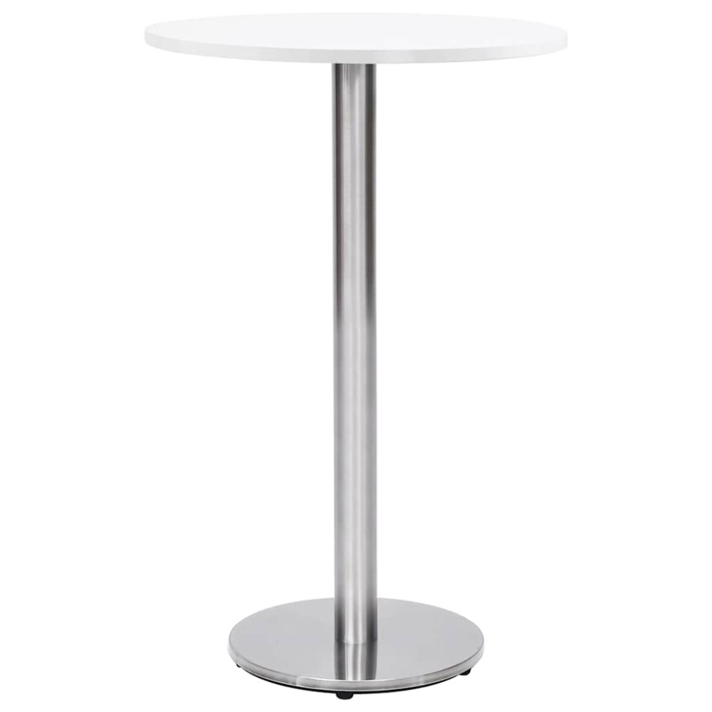 vidaXL Πόδι Τραπεζιού Bistro Ασημί Ø45x107 εκ. από Ανοξείδωτο Ατσάλι
