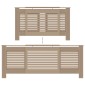 vidaXL Κάλυμμα Καλοριφέρ 205 εκ. από MDF