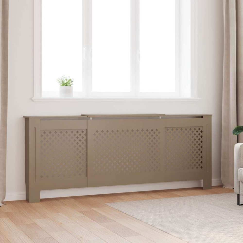 vidaXL Κάλυμμα Καλοριφέρ 205 εκ. από MDF