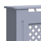 vidaXL Κάλυμμα Καλοριφέρ Γκρι 78 εκ. από MDF